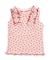 ノースリーブワッフルフリルTシャツ