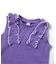 ノースリーブワッフルフリルTシャツ