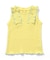 ノースリーブワッフルフリルTシャツ