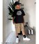 イロガラタックハーフパンツ  5分丈