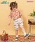 イロガラタックハーフパンツ  5分丈