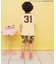 イロガラタックハーフパンツ  5分丈