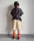 イロガラタックハーフパンツ  5分丈