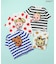 WEB限定 OSAMU GOODSコラボ ボーダー＆ドットTシャツ