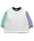 WEB限定  ゆったりシルエット無地・ボーダーTシャツ