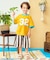 【リンク】ワイドタックショートパンツ  6分丈