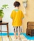 【リンク】ワイドタックショートパンツ  6分丈