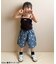 【リンク】ワイドタックショートパンツ  6分丈