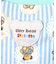 tiny bear Palette 総柄Tシャツ