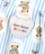 tiny bear Palette 総柄レギンス  10分丈
