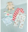 tiny bear Palette 総柄レギンス  10分丈