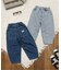 カーブデニムパンツ(セットアップ可)  10分丈
