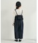 ワッフルバレルパンツ  10分丈