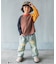ダメージデニムパンツ  10分丈