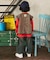 バレルレッグデニムパンツ  10分丈