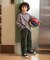 バレルレッグデニムパンツ  10分丈