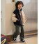 バレルレッグデニムパンツ  10分丈