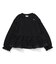 レースフリル切り替えリブTシャツ