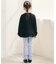 レースフリル切り替えリブTシャツ