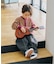 カーブシルエットパンツ