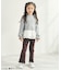 WEB限定 ワッフルメロウフレアパンツ  10分丈