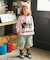 総柄ワッフルTシャツ