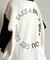 WEB限定  総柄＆ロゴワッフルTシャツ