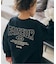 アソートロゴスウェットライクTシャツ
