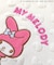 WEB限定【マイメロディ＆クロミ】 ハートキルトトレーナー