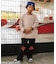 B NEWJACK トランクスレイヤードカットソーパンツ  10分丈