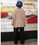 B NEWJACK トランクスレイヤードカットソーパンツ  10分丈
