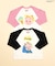 ＜OSAMU GOODS＞ラグランワッペン長袖Tシャツ