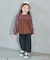 WEB限定  ゆったりタックデニムパンツ