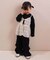 ダブルフリルスウェットパンツ  10分丈