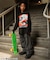 B NEWJACK グラフィックTシャツ
