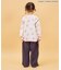 【アニメちいかわ】ワッフルヘンリーネックTシャツ(セットアップ可)