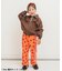 サイドフリルワッフルパンツ  10分丈