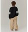 WEB限定  KUDOZ.B ロゴライントレーナー