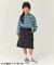 WEB限定  KUDOZ.B シャカシャカナイロンスカート  6分丈