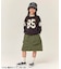 WEB限定  KUDOZ.B シャカシャカナイロンスカート  6分丈