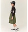 WEB限定  KUDOZ.B シャカシャカナイロンスカート  6分丈
