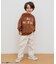 WEB限定  ベロア刺繍トレーナー