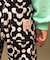 【リンク】レトロパターンフレアパンツ  10分丈
