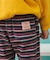 【リンク】レトロパターンフレアパンツ  10分丈