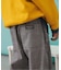 ワンタックチェックパンツ  10分丈