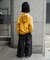 ペイントワイドパンツ  10分丈