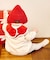 クリスマスニットボンネット