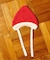 クリスマスニットボンネット