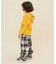 チェックカーゴパンツ  10分丈