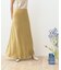 ストラップ付きサテンナロースカート